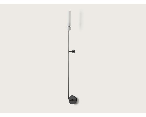 Бра Delie A1224/L Matt black / White marble Aromas del Campo