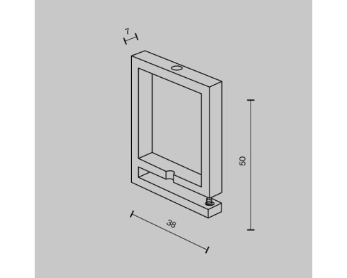 Крепеж для ремня Accessories for system Parity TRA130BS-B Maytoni