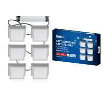 Точечный светильник Grilyato Opal ULP-1010-42W/4000K IP54 GRILYATO OPAL WHITE KIT06 Uniel