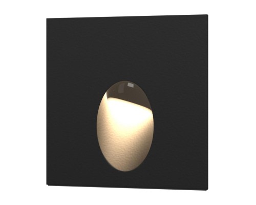 Встраиваемый светильник уличный Step 2 MRL LED 1102 чёрный Elektrostandard