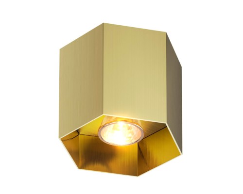 Точечный светильник Polygon Cl 1l 20035-GD Zumaline