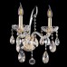 Бра Monica MONICA AP2 GOLD Crystal Lux