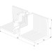 Коннектор угловой Mini Magnetic 85178/00 Elektrostandard
