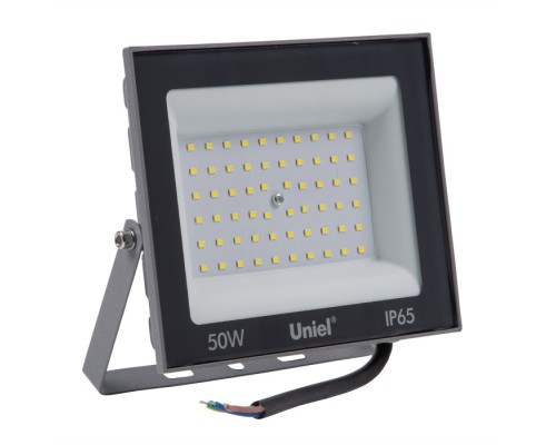 Прожектор уличный  ULF-F23-50W/6500K IP65 160-240V GREY Uniel