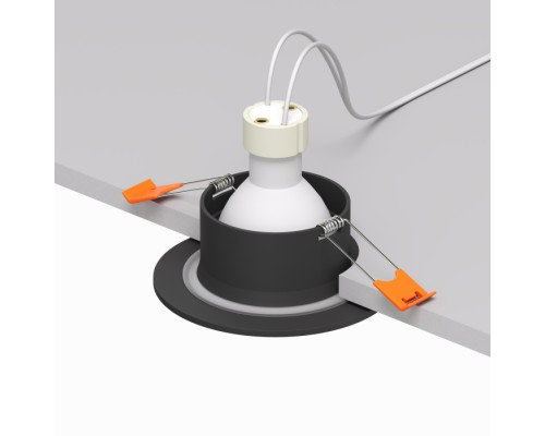 Точечный светильник FACET DK3016-BK Denkirs
