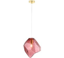 Подвесной светильник Nuestro NUESTRO SP1 GOLD/PINK Crystal Lux