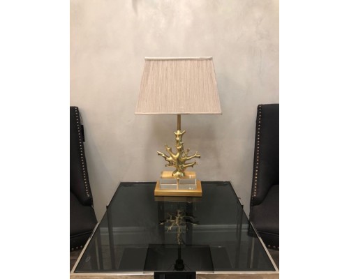 Интерьерная настольная лампа Table Lamp BT-1004 brass DeLight Collection