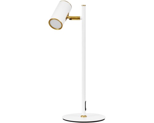 Интерьерная настольная лампа Mirra LDT 7731-1 WT+MD Lumina Deco