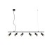 Подвесной светильник Rivo RIVO SP6 L1200 BL Crystal Lux