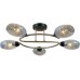 Потолочная люстра  IL0300-5CSQ-79 BK AB ILLUMICO