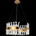 Подвесная люстра  LED LAMPS 81358 GOLD SATIN Natali Kovaltseva