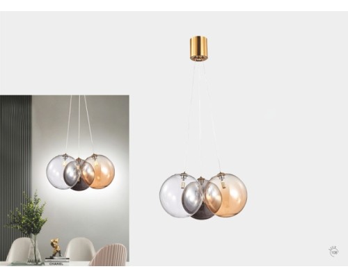 Подвесной светильник Drop 8110P/3 BR-MLT iLamp