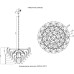 Подвесная люстра Emilia EMILIA SP12 GOLD Crystal Lux
