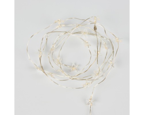 Гирлянда ULD ULD-S1900-020/STB/2AA WARM WHITE IP20 STARS MINI Uniel