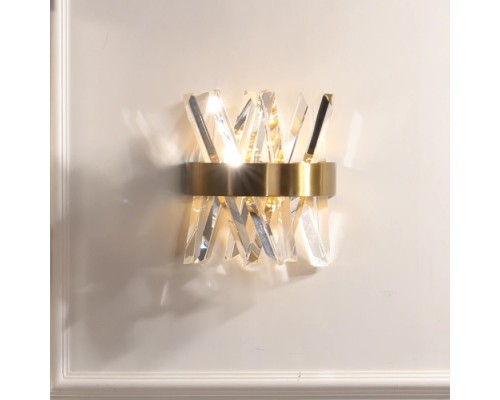 Бра Akasha II 88021W brass DeLight Collection