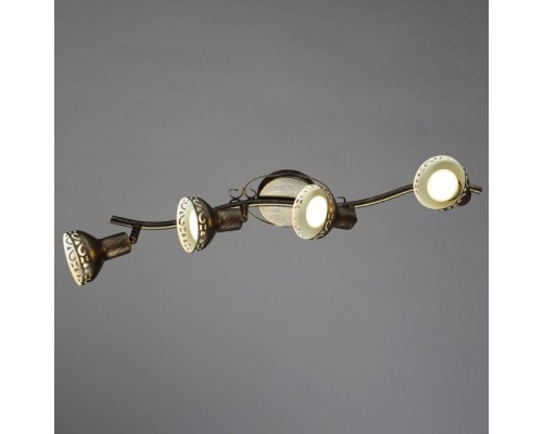 Спот Focus A5219PL-4BR Arte Lamp
