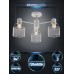 Потолочная люстра Lauri SF3388/3C-WT-WD Seven Fires