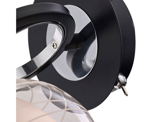 Бра Ginevra A1604AP-1BK Arte Lamp