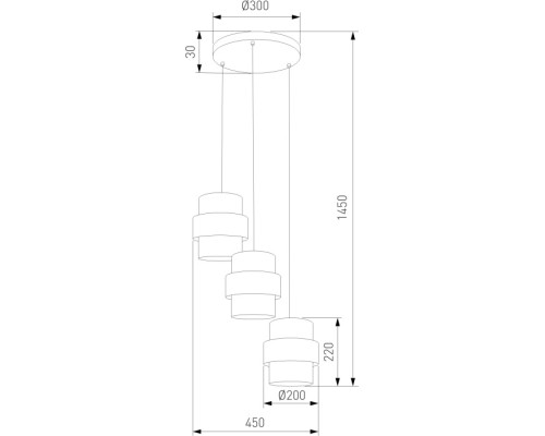 Подвесной светильник Calisto 6098 Calisto TK Lighting