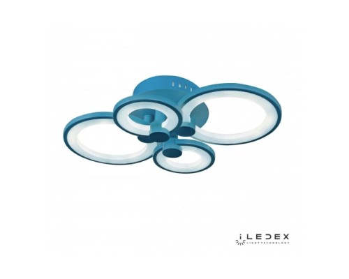 Потолочная люстра Ring A001/4 BLUE iLedex