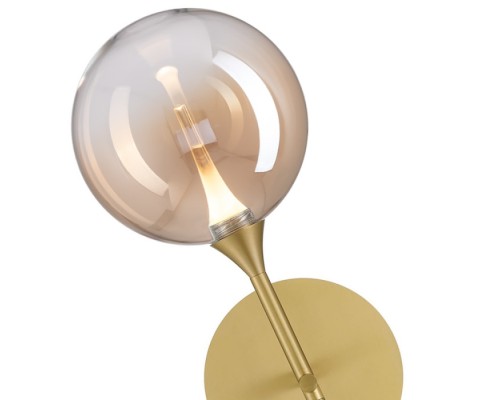 Бра MD23001045 MB23001045H-1B brass/champagne DeLight Collection
