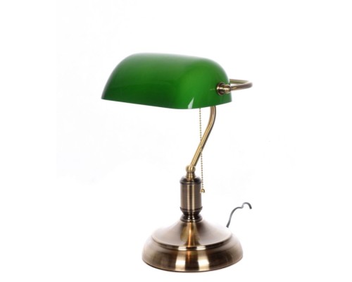 Офисная настольная лампа Banker LDT 305 GR Lumina Deco