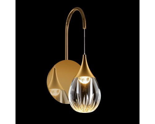 Бра Stilla MB24001004-1A gold/clear DeLight Collection