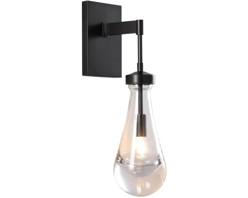 Бра Raindrop MT9093-1W black brushed gold DeLight Collection
