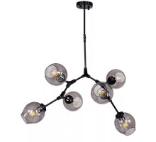Подвесная люстра Bubble 7058/6 black/smoky DeLight Collection