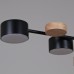 Потолочная люстра  03758-0.3-10 BK+WOOD GX53 Reluce