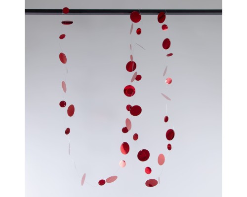 Гирлянда Пайетки PTG-Red-3.0m Laitcom