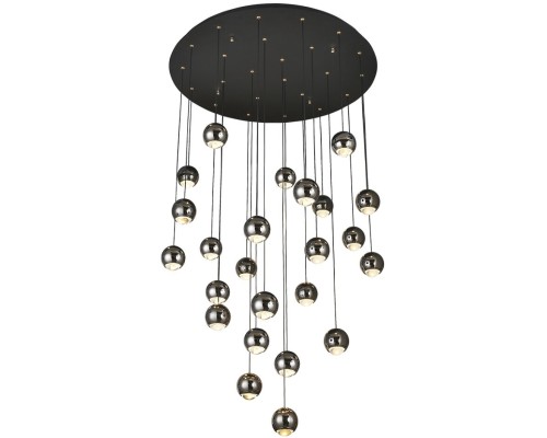 Потолочная люстра Danay LH8027/24P-BK-PBK Lumien Hall