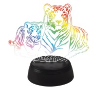 Светильник декоративный  ULI-M508 RGB/3AA TIGER FAMILY/BLACK Uniel