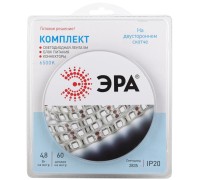 Светодиодная лента  2835kit-4,8-60-12-IP20-6500-5m ЭРА