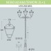 Наземный фонарь Simon U33.202.M21.AYH27 Fumagalli