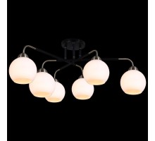 Потолочная люстра  IL0252-6CSQ-79 BK AB ILLUMICO