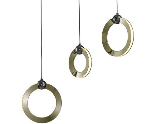 Подвесной светильник Livin LH8028/5P-BK-SGD-PBK Lumien Hall