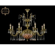 Подвесная люстра 31.29 31.29.8.CK250SP.250GL.G.Sp.Amber.White.1E Art Classic