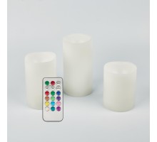 Декоративная свеча  ULD-F052 RGB RC CANDLE SET3 Uniel