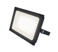 Прожектор уличный  ULF-F21-50W/3000K IP65 200-250В BLACK Uniel