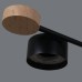 Потолочная люстра  03751-0.3-08 BK+WOOD GX53 Reluce