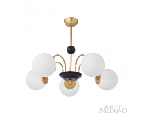 Потолочная люстра Napoli 312066/D700/5 BS/BK Arte Milano