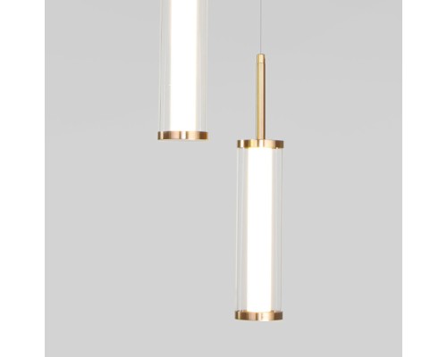 Подвесной светильник Stark 50386/3 LED латунь Eurosvet