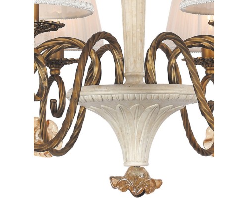 Подвесная люстра Летисия H17075/8PCC Lumien Hall