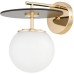 Бра Dalton LDW 7014-1 GD+BK Lumina Deco
