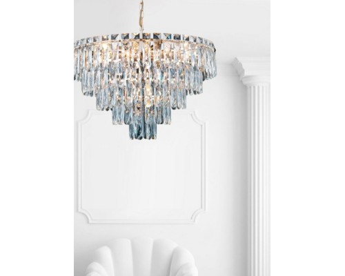 Подвесная люстра Kristin LH0066/10H-AB-CL Lumien Hall