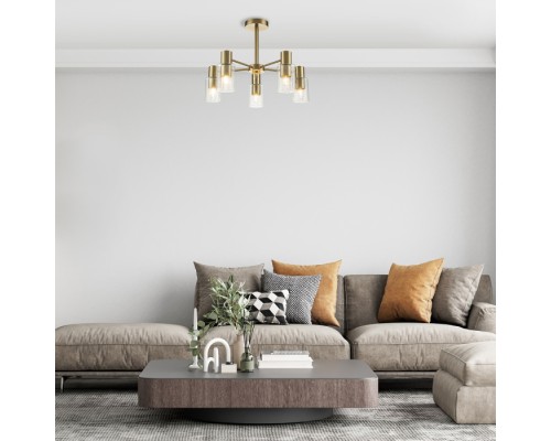 Потолочная люстра Diversity 2120/5P Gold Escada