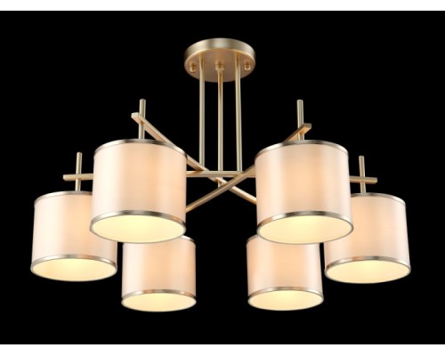 Потолочная люстра Sergio SERGIO PL6 GOLD Crystal Lux