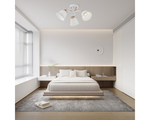Потолочная люстра AMALFI-325395 325395/3A WH+FG Arte Milano