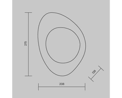 Бра Mabell MOD306WL-01CH Maytoni
